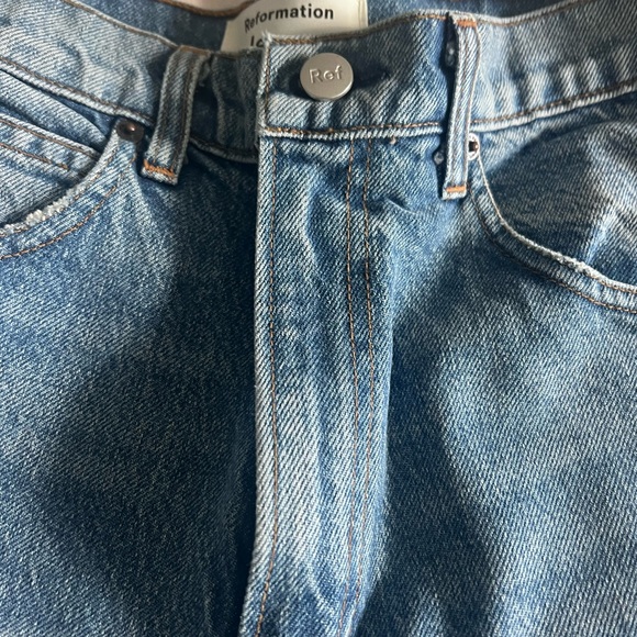 Reformation ankle tie jeans NWT - Picture 3 of 5